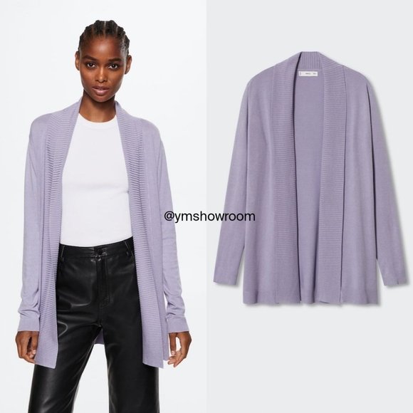 MANGO fine knit cardigan - Picture 1 of 5